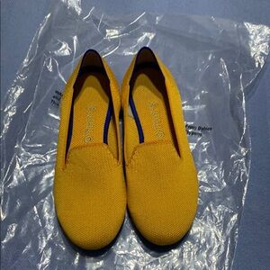 Rothy's Lemondrop Yellow Loafer Flats Size 6.5